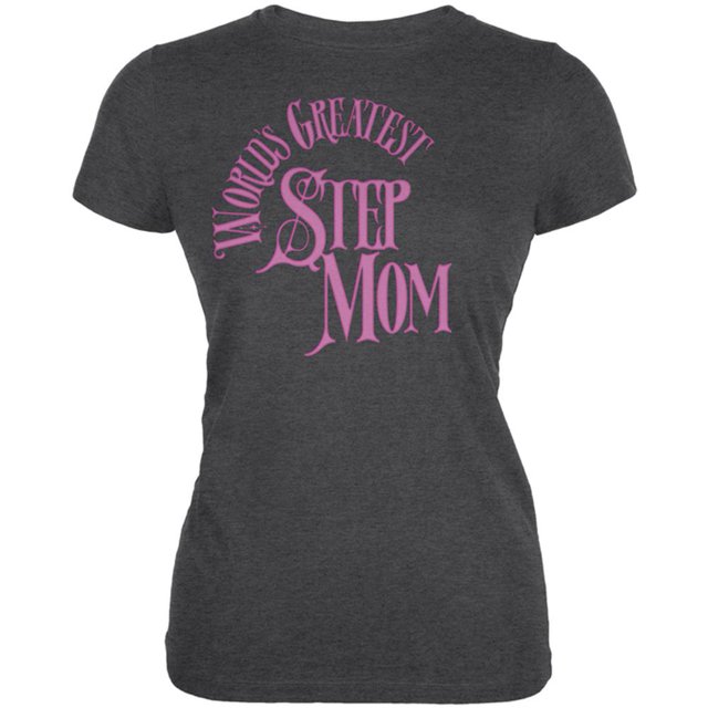 T-shirt Doux pour Adolescentes « World's Greatest Step Mom »