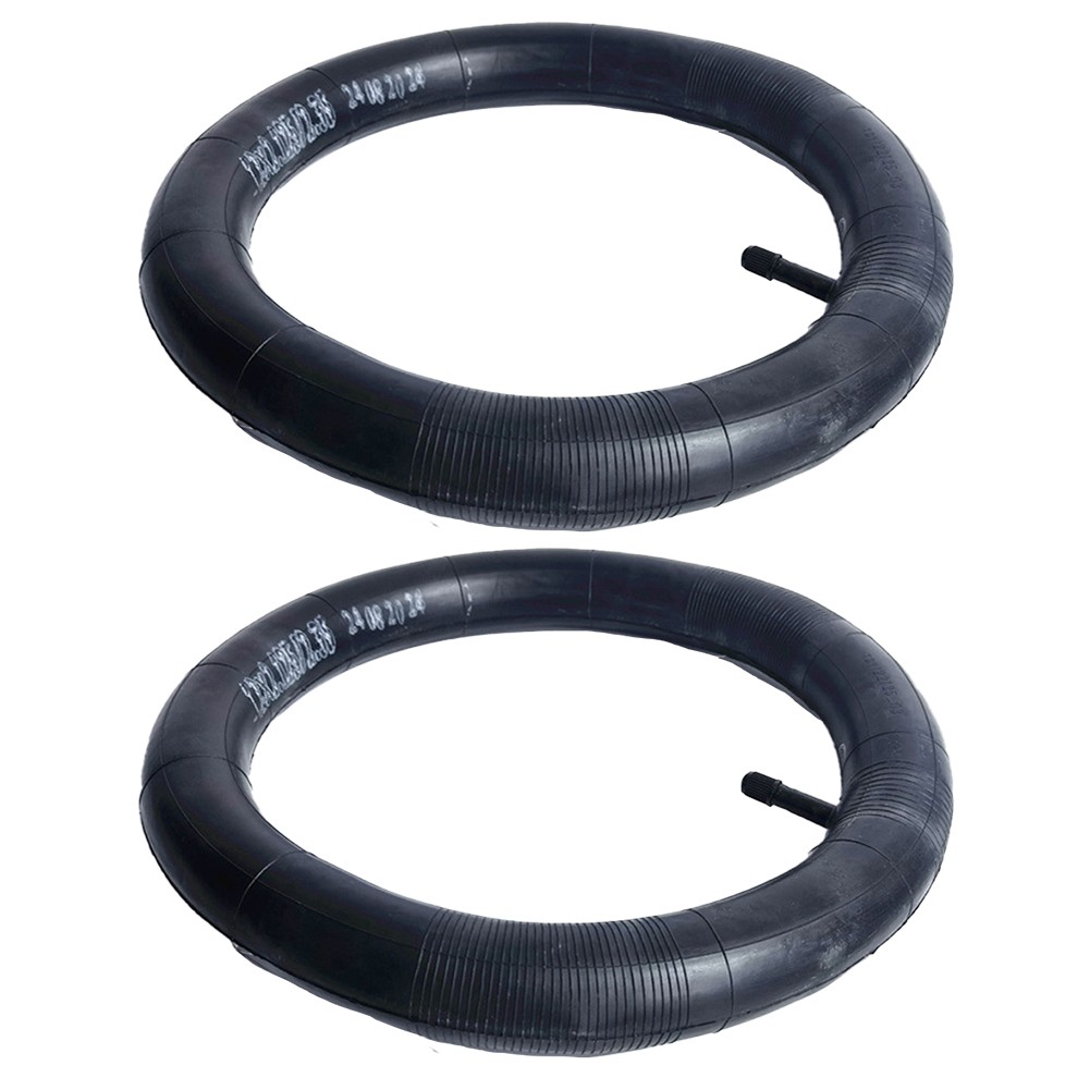 2Pcs 12Inch 12X2.125 Inner Tube Thickened With Curved Valve For Electric Vehicle Shenzhuyue