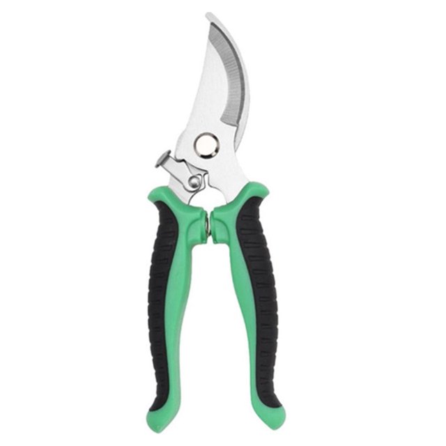 Heavy Duty Professional Bypass Pruning Shears - Use As Pruners, Garden Shears, Handheld Pruning Shears For Gardening, Clippers, Garden Scissors, Pruner Tool-green-