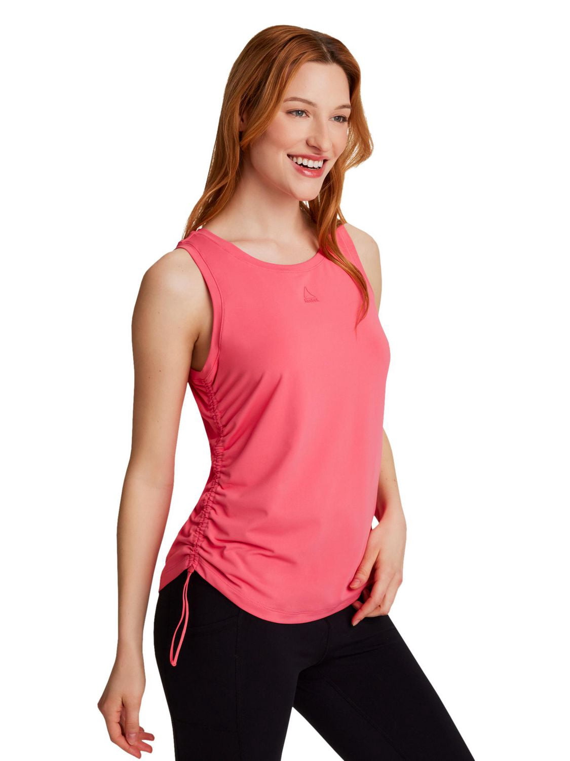 Reebok Camisole Swift avec côtés froncés pour femmes