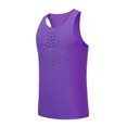 thumbnail image 3 of Timegard Shirts Chandails pour Hommes Col Rond Sans Manches Respirant Entraînement Course T - Décontractés Ajustés Camisole, 3 of 4