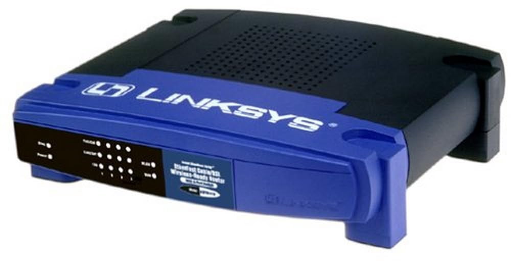 Linksys EtherFast Cable/DSL Router with 4-Port 10/100 Switch (BEFSR41) [CD]