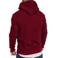thumbnail image 4 of Sweat à Capuche Décontracté pour Hommes, Coupe Ajustée, Pull Chaud, 4 of 4
