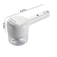 thumbnail image 3 of Fiogavroetic 3 In 1 Portable Electric Vegetable Cutter Set,Vegetable Cutter Mini Wireless Electric Garlic Mud Masher,Wireless Food Processor For Garlic Pepper Chili Celery on Clearance, 3 of 8