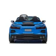 thumbnail image 2 of Blue Licensed 24V Chevrolet Corvette C8 Ride On Car With RC, 2 of 5