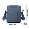 thumbnail image 3 of Sac Bandoulière pour Femmes, Sac d'Épaule Imperméable en Nylon, Sacs à Main de Voyage, 3 of 3