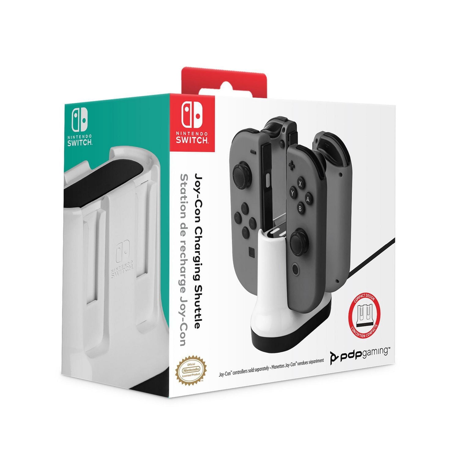 PDP Joy-Con Charging Shuttle Nintendo Switch, & Nintendo Switch - OLED Model