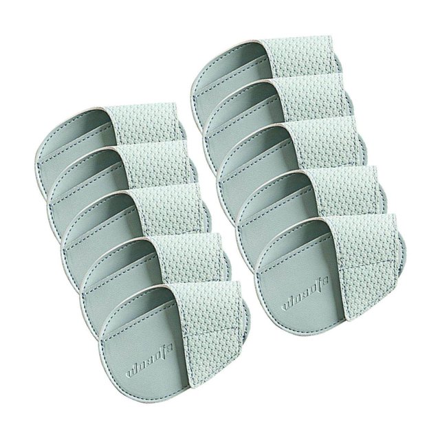 fastboy Golf Head Covers PU Portable Protector for Athlete Travel Golf Training Light Blue Large