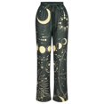 thumbnail image 3 of Pantalon Long Décontracté d'Été pour Femmes, Imprimé, Bandage, 3 of 7