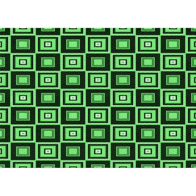 Ahgly Company Machine Washable Indoor Rectangle Transitional Dark Forest Green Area Rugs, 4' x 6'