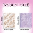 thumbnail image 3 of Under 10 Gift Wrapping Paper Floral Wrapping Paper Mini Roll White Flowers Gift Wrap Paper for Birthday Wedding Wrapping, 3 of 9