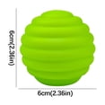 thumbnail image 2 of Green Silicone Water Ball Toy For Outdoor Fight Play Reusable Splash Game Kids Activity, 2 of 6