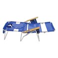 thumbnail image 5 of Ostrich Chaise Longue Extérieure 3-en-1 Inclinable 16 Pouces de Hauteur, Bleue (Lot de 4), 5 of 5