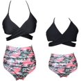 thumbnail image 1 of Girls Swimsuit High Waisted Two Pieces Bikini Set Swimwear Bathing Suits, 1 of 7