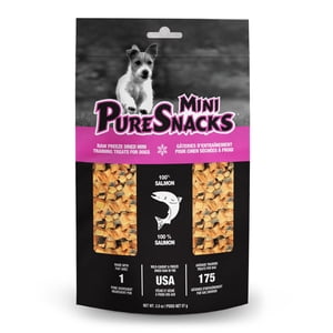 Mini-PureSnacks Freeze Dried Trainers, Salmon, 57g