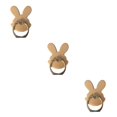 thumbnail image 1 of braveheart Cute Rabbit Aluminum Alloy Phone Stand Tablets Hand Grip Kickstand Mount Holder gold 3Set, 1 of 6