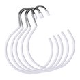 thumbnail image 1 of Multifunctional Scarf Holder Non-Slip Shawl Tie Storage Hanger Closet Ring Hook, 1 of 2