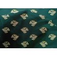 thumbnail image 4 of oneOone Cotton Silk Fabric Dot & Bird Block Printed Fabric 1 Yard 42 Inch Wide, 4 of 4