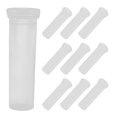 thumbnail image 1 of 10 Pcs Tubes à Essai pour Plantes Cylindriques en Plastique Transparent pour Rétention d'Eau, 1 of 8