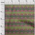 thumbnail image 1 of oneOone Cotton Poplin Fabric Leaves & Floral Block Printed Craft Fabric BTY 56 Inch Wide, 1 of 4