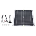 thumbnail image 2 of Portable Solar Panel 200W 5V Waterproof Lightweight Thin Design Solar Charger Board for Household Car Ship, 2 of 12