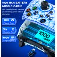 thumbnail image 2 of 2 Pack Wireless Switch Pro Controller for Nintendo Switch Pro/Lite/OLED/PC/IOS/Android,White Crack, 2 of 14