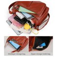 thumbnail image 4 of Zipper Crossbody Bag, Wide Strap Phone Wallet, Shoulder Purse, Multiple Zipper Pockets, Secure Hands-Free Carry, Compact Organizer, Durable Daily Use, 4 of 8