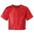thumbnail image 2 of TIEVOSA Robe de Carnaval Décontractée à Paillettes pour Filles et Garçons Manches Courtes pour 18-24 Mois, 2 of 5