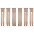 thumbnail image 1 of 6X Nouveaux Bas Collants Ouverts aux Orteils Transparents Ultra-Minces Bas Collants Nude, 1 of 8