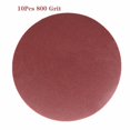thumbnail image 1 of 10 Pcs Feuilles de Sable Disques Rondes 5 Pouces/125mm 40-2000Granules Polissage Papier de Sable, 1 of 8