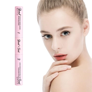 Lash And Seal 2 In 1 Cluster Lash Glue For Eyelash Extensions Long Lasting Strong Hold Individual Eyelash Glue For Self Application At Home, Eye Black