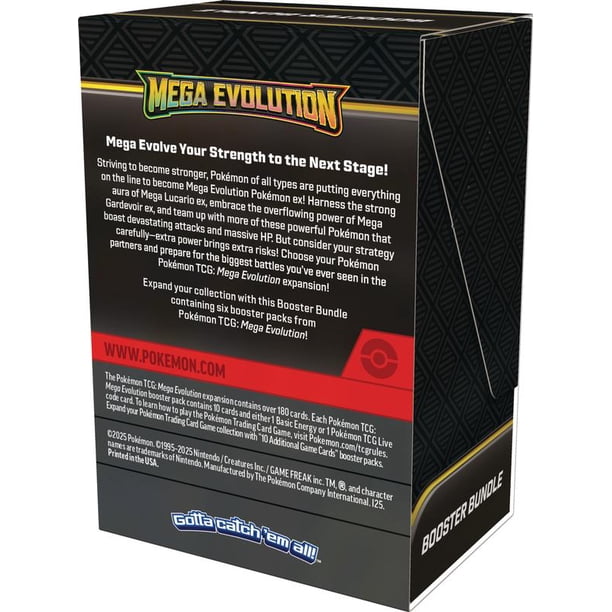 Pokemon TCG: Mega Evolution Booster Bundle - Walmart.ca