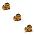 thumbnail image 3 of Ruiboury DIY Miniature Dolls House Kit Craft Own Cozy Home Safe For Kids Innovative Room TC14 3Set, 3 of 6