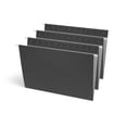thumbnail image 1 of Continental Letter Size Hanging Folders. Black Colour, 6 Count, 1 of 3