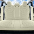 thumbnail image 5 of For 2017-2024 Tesla Model 3 FH Group Neoprene Waterproof Custom Fit Car Seat Covers  Solid Beige - Rear Set, 5 of 5