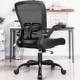 thumbnail image 1 of COOLHUT Ergonomic Office Chair with Adjustable Lumbar Support and Padded Filp-up Armrests, Comfort Breathable Mesh Home Office Desk Chair with Wheels, Adjustable Height Computer  Gaming Chair, 1 of 13