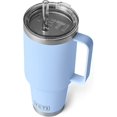 thumbnail image 1 of YETI Rambler Tasse à Paille 42 oz, Isolée sous Vide, Acier Inoxydable, Grand Bleu Ciel, 1 of 8