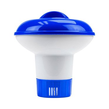 Distributeur de Comprimés pour Piscine Dispositif de Distribution de Produits Chimiques pour Piscine Distributeur de Produits Chimiques en Plastique ABS, 5 Pouces