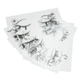 thumbnail image 2 of Halloween Eyeliner Sticker, Time Saving Bat Spider Scary Halloween Eyeliner Decals  For Costume Party For Stage, 2 of 8