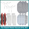 thumbnail image 2 of Compatible For Xiaomi Robot Vacuum S10 S12 B106GL Replacement Spare Parts Accessories Main Side Brush Hepa Filter Mop Cloth, 2 of 5