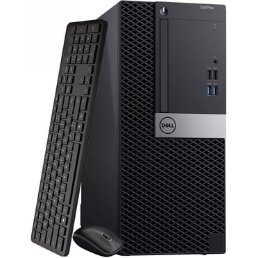 Dell Optiplex Tower Desktop Computer Intel Core i5 16GB RAM 256GB SSD Windows 11 Home WiFi Bluetooth Refurbished