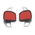 thumbnail image 2 of Shifter Extension Cover, Black Silver Extended  Stable Steering Wheel  Paddles  For Car Black,Silver, 2 of 8