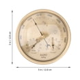thumbnail image 2 of 3 in 1 Barometer Thermometer Hygrometer Dial Type Weather Station Air Pressure Temperature Humidity Meter, 2 of 6