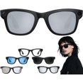 thumbnail image 1 of Tigebraver AI Smart Glasses With 8MP HD Camera & 1080P Video, AI Translator, Voice Assistant, Open‑Ear Audio, UV Protection, Anti‑Blue Light, IP65 Waterproof, Long Battery Life, 1 of 9