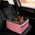 thumbnail image 4 of Mlkoz Home Decor, Waterproof Pet Car Seat Non Slide Belt Seat Belt Opening Synthesized Coverage Back Seat Protection Suitable For Cats And Dogs, Mom Gifts, 4 of 6