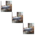 thumbnail image 1 of Baohd Durable And Easy To Wash Tablecloth With Vintage Style Rectangular Table Tablecloth Cotton Dining Tablecloth Table Cover gray 140*180CM 3Set, 1 of 6