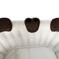 thumbnail image 3 of ALEKO Ensemble Amovible 3 Pcs Appui-Tête et Porte-Boisson pour Spa Gonflable - Marron, 3 of 4