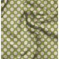 thumbnail image 1 of Soimoi Green Rayon Fabric Rose Floral Print Fabric by the Yard 56 Inch Wide, 1 of 6