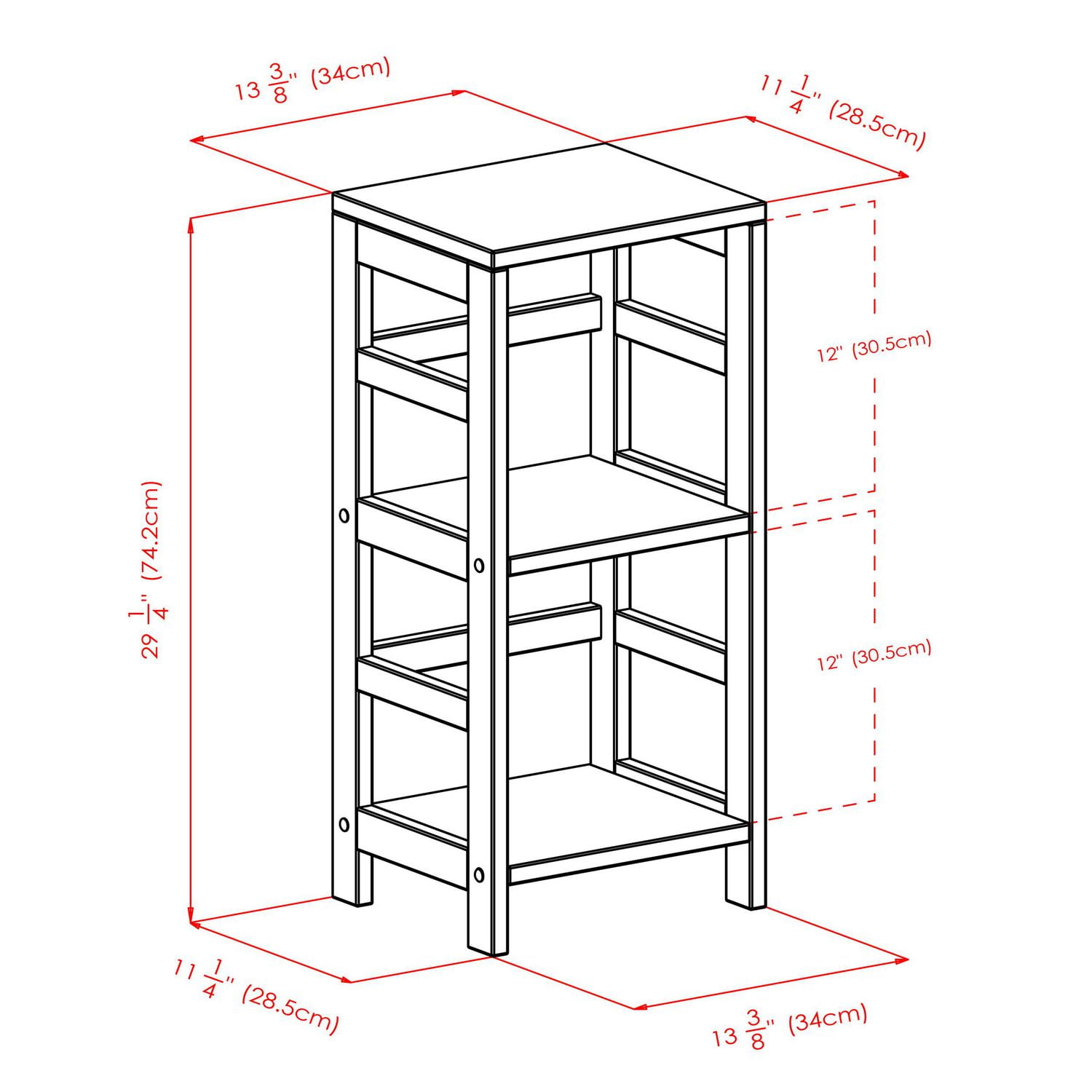 Winsome 92314 Leo Shelf