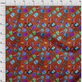 thumbnail image 4 of oneOone Cotton Poplin Maroon Fabric Halloween Sewing Craft Projects Fabric Prints By Yard 56 Inch Wide, 4 of 4